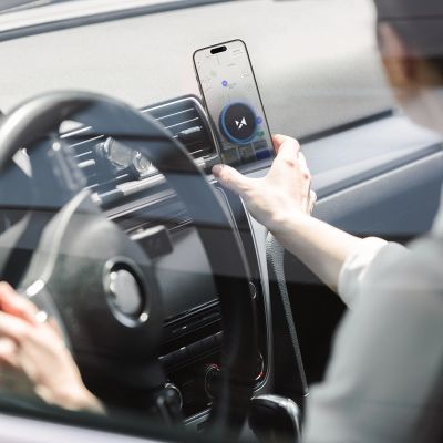 11. Wozinsky Self-Adhesive Magnetic Car Dashboard Mount Black (WMH-02)