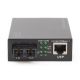 26. Gigabit PoE Media Converter RJ45 / SC, MM, PSE
