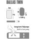 5. Mattress High Peak Dallas Twin 194x138x10 41033