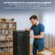 9. Extralink 15U 600x600 Black Wall-Mounted Rack Cabinet
