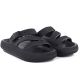 4. Women's sports flip-flops with a thick sole for the pool, black Big Star TT274A037
