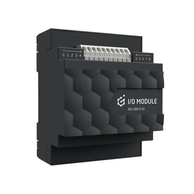 Digital input module (8 inputs) and relay outputs (8 outputs) Grenton / DIN rail mounting / TF-Bus