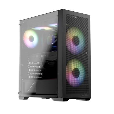 6. LC-Power LC-717B-ON Midi Tower Computer Security & Holders White