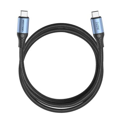 3. USB-C to USB-C Vention USB 2.0 Cable 5A 240W 1m Black