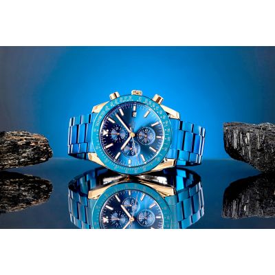 5. Giewont Chronograph Sapphire Blue Copper Men's Watch GW8720-B5