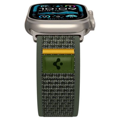 5. Spigen Athlex Air Strap for Apple Watch 44 / 45 / 46 / 49 mm - Green