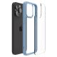 13. Spigen Crystal Hybrid Case for iPhone 15 Pro Max - Clear Blue