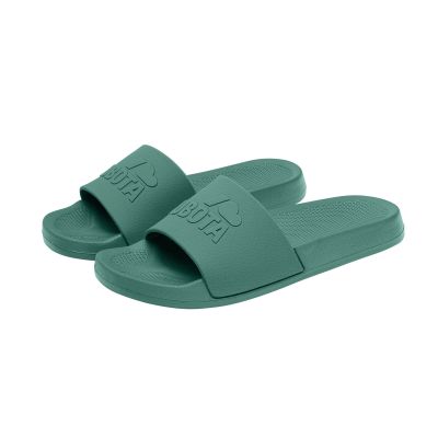 7. Kubota basic plain pool flip-flops green K25SS-101-001-18-1