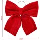 5. RED DECORATIVE BOW 32x40x3CM MICA