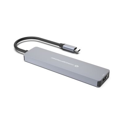 2. Conceptronic DONN28G Docking Station Wired USB 3.2 Gen 1 (3.1 Gen 1) Type-C Gray