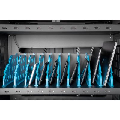 6. DIGITUS mobile cabinet on wheels for charging notebooks/tablets up to 15.6"