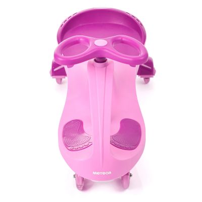 31. Pink Meteor Swingo Gravity Ride-On