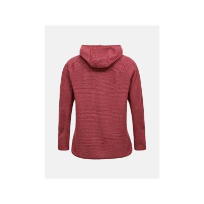2. Women's PEAK PERFORMANCE W Freelight Polartec Alpha Hood red