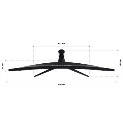 6. JAPANNEXT 86.4cm Curved Monitor JN-IPS340UWQHD60C-C65W-HS with UWQHD screen