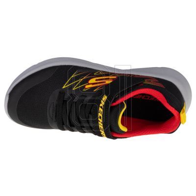 3. Skechers Microspec Texlor Jr 403770L-BKRD shoes