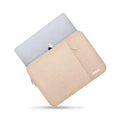 5. Tech-Protect Sleeve Laptop 13-14 Case - Beige