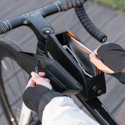 4. Rockbros AS-134 ROAD TO SKY waterproof bike frame bag 0.6 l - black