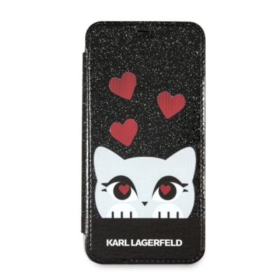 3. Karl Lagerfeld Valentine iPhone X/Xs Case - Black