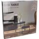 9. 2-IN-1 COFFEE TABLE SET, WOODEN TABLETOP 50/57CM