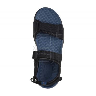 3. Skechers Relaxed Fit Sandals: Tresmen – Ryer M 205112-BLK