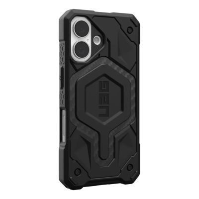 3. UAG Monarch Pro - protective case for iPhone 16 compatible with MagSafe (carbon fiber)