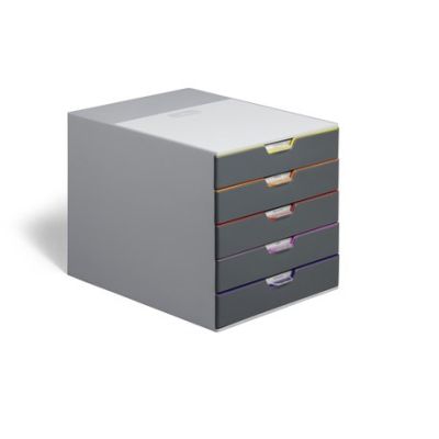 9. Durable VARICOLOR 5 Plastic Multicolor
