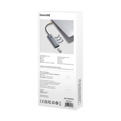 8. Baseus UltraJoy Series 5in1 USB-C HDMI 4K 4x USB-A 3.0 USB hub - gray