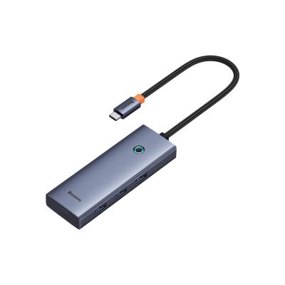 5. Baseus UltraJoy Series 5-Port HUB Docking Station Space Grey?Type-C to HDMI4K@30Hz*1+USB 3.0*4?