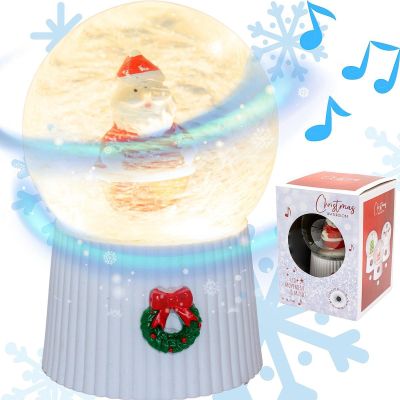 11. SNOW GLOBE 147MM LED SANTA CLAUS