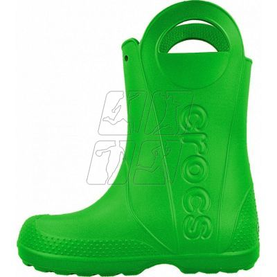 3. Wellingtons Crocs Handle It Kids 12803 dark green