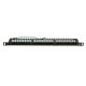 2. Patch panel Extralink EX.9663 (0.5U; cat. 6; 24xRJ-45)