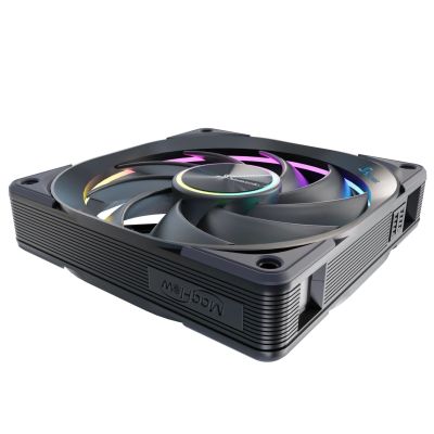 8. Seasonic MagFlow ARGB Computer Case Fan 12cm Black 3 pcs.