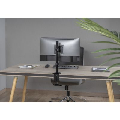 12. GEMBIRD ADJUSTABLE DESK MONITOR ARM 17"-32", UP TO 9 KG