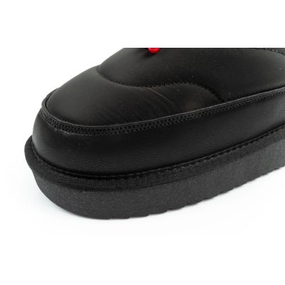 6. D.Franklin women's snow boots winter fashionable insulated ankle boots black