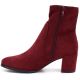 8. Sergio Leone BT-55 Burgundy Women's Ankle Boots