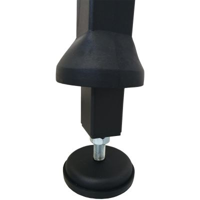 38. GYMNASTIC WOODEN AND METAL EXTENSION WALL BAR WITH METAL HANDLE IN OAK COLOUR BENCHK 511