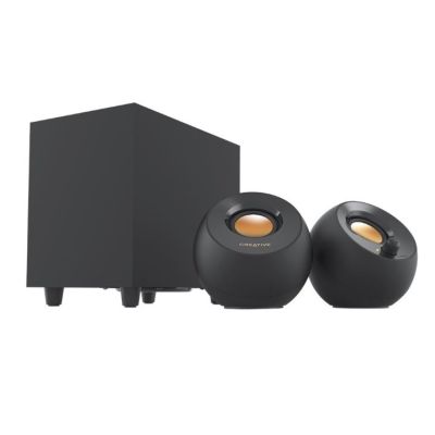 2. Creative Labs Creative Pebble Plus Speaker Set 8W Home Black 2.1 Channels