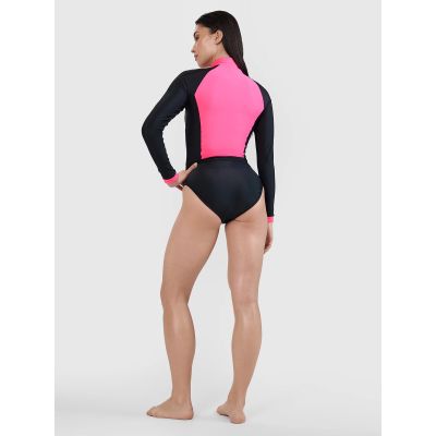 6. Women's long sleeve swimsuit 4F 4FWSS25USWSF085-55N