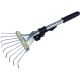 8. SMALL METAL FAN-SHAPED GARDEN RAKE