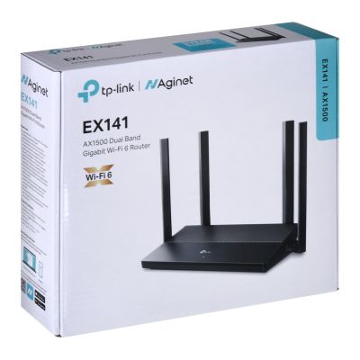 9. TP-Link EX141 Gigabit Ethernet Dual-band Router (2.4 GHz/5 GHz) Black