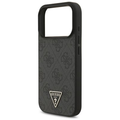 6. Guess 4G Strap Triangle Logo MagSafe case for iPhone 17 Pro - black