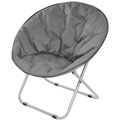 4. MOON CAMPING CHAIR 82x68x79CM DARK GREY ENERO CAMP