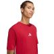 4. adidas Essentials 3-Stripes Men's T-Shirt Red KD4865