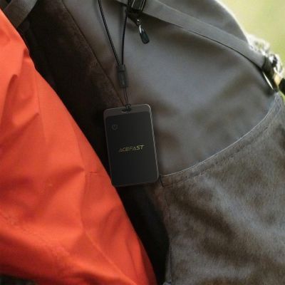 7. Acefast S3 metal card positioning device single metal gray