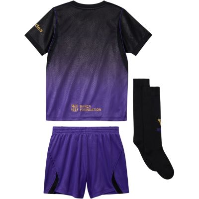 3. Nike FC Barcelona Stadium Away 2026/27 Kids' Soccer Kit Purple-Black II1649 505