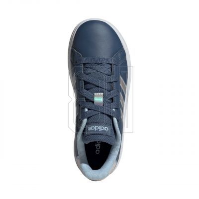 10. Adidas Grand Court Lifestyle Lace Tennis Jr JR6095 shoes