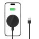 3. Tech-Protect QI15W-A33 Inductive Charger with MagSafe and Stand with USB-A / USB-C Cable - Black