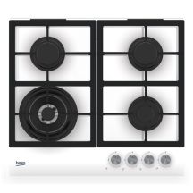 BEKO HILW64225SW White Gas Hob