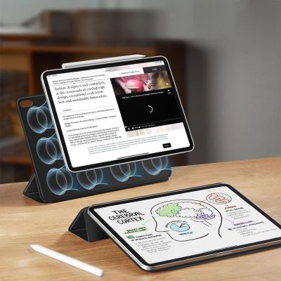 8. Tech-Protect Smartcase Magnetic for iPad Air 13” 2024 / 2025 - Black