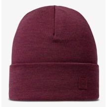 BUFF HEAVYWEIGHT MERINO WOOL LOOSE HAT SOLID TIBETAN RED